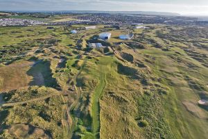Royal Portrush 16th Aerial